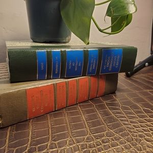Vintage Colorful Readers Digest Condensed Version Books Volume 2 & 3